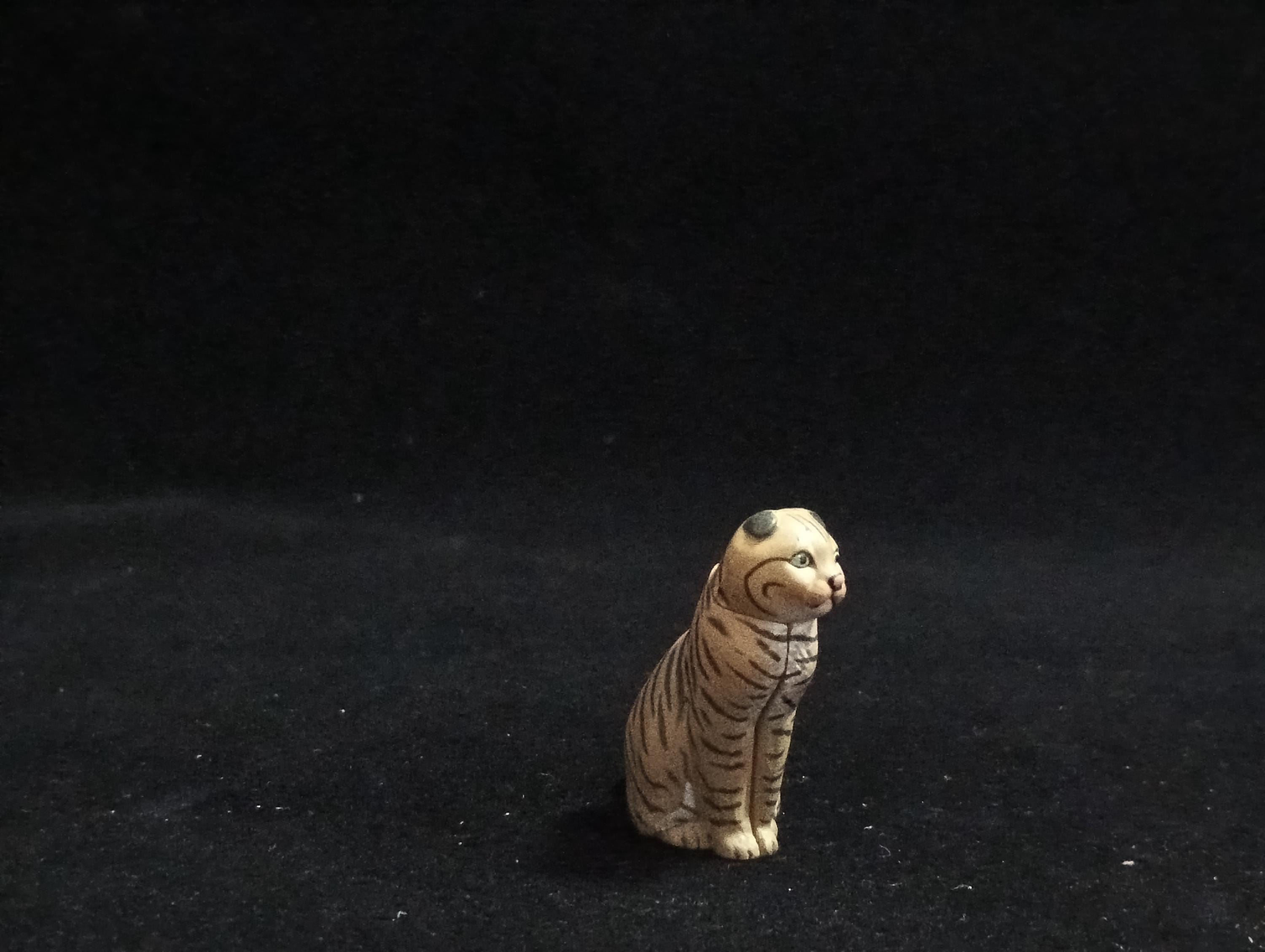 Miniature Scottish Fold (different color version) Figurine - Furuta