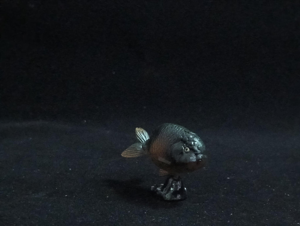 Miniature ranchu goldfish Figurine - Furuta