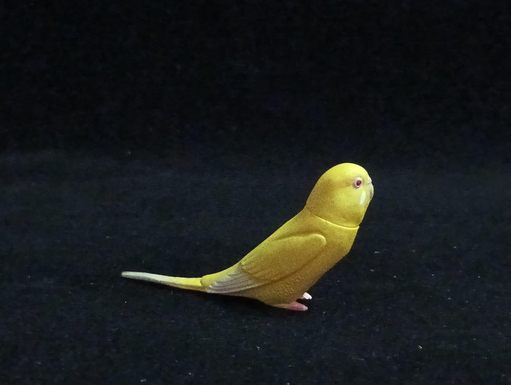 Miniature Budgerigar(Yellow) Figurine - Furuta