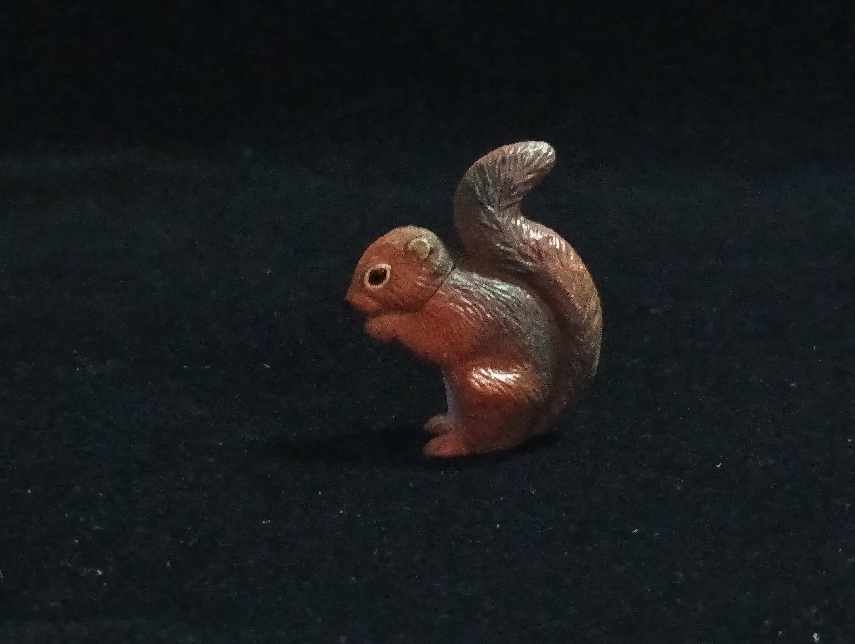 Miniature Japanese squirrel Figurine - Furuta