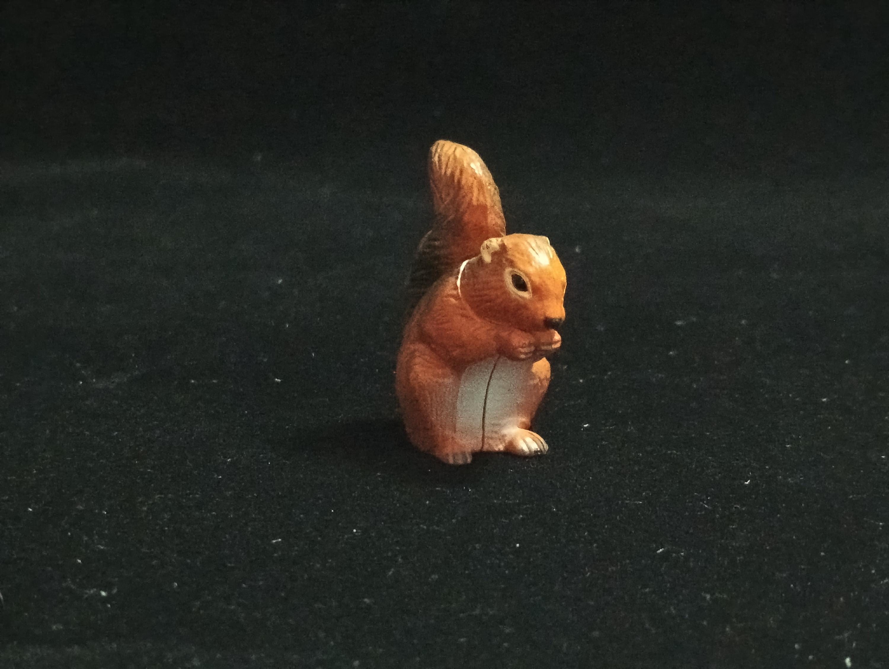 Miniature Japanese squirrel Figurine - Furuta