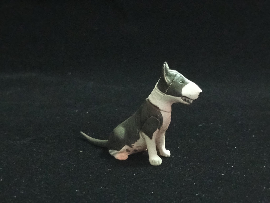 Miniature Bull Terrier(Black-White) Figurine - Furuta