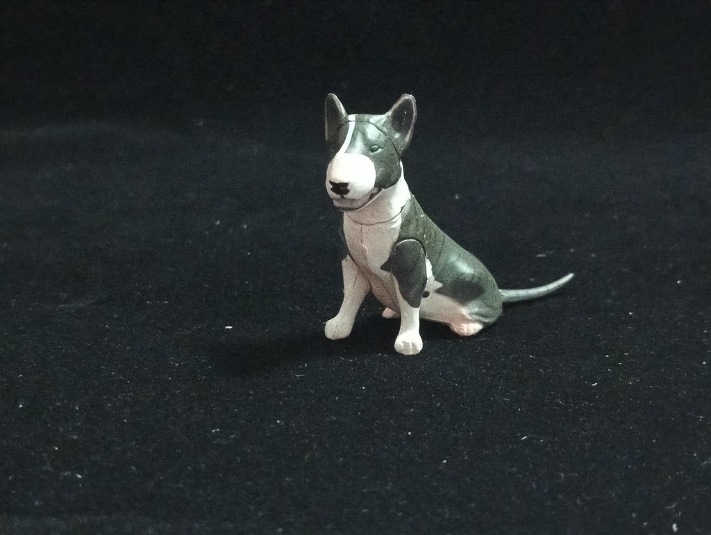 Miniature Bull Terrier(Black-White) Figurine - Furuta