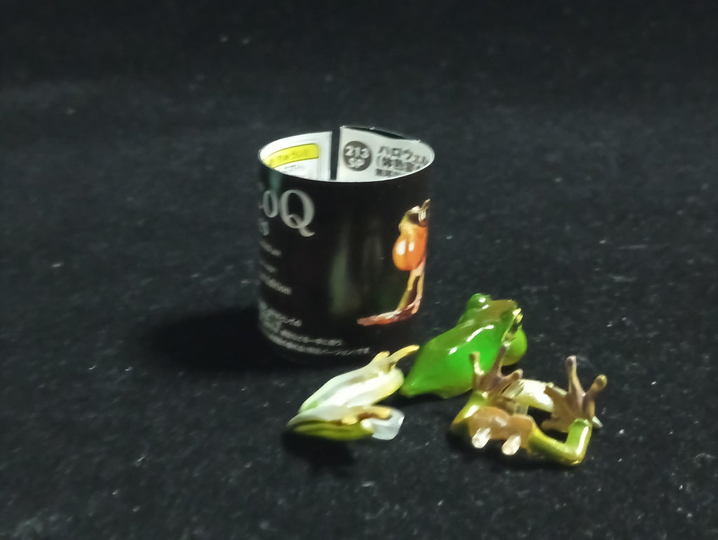 Kaiyodo Animatales Choco Q Special Edition Series Hallowell's Green Tree frog