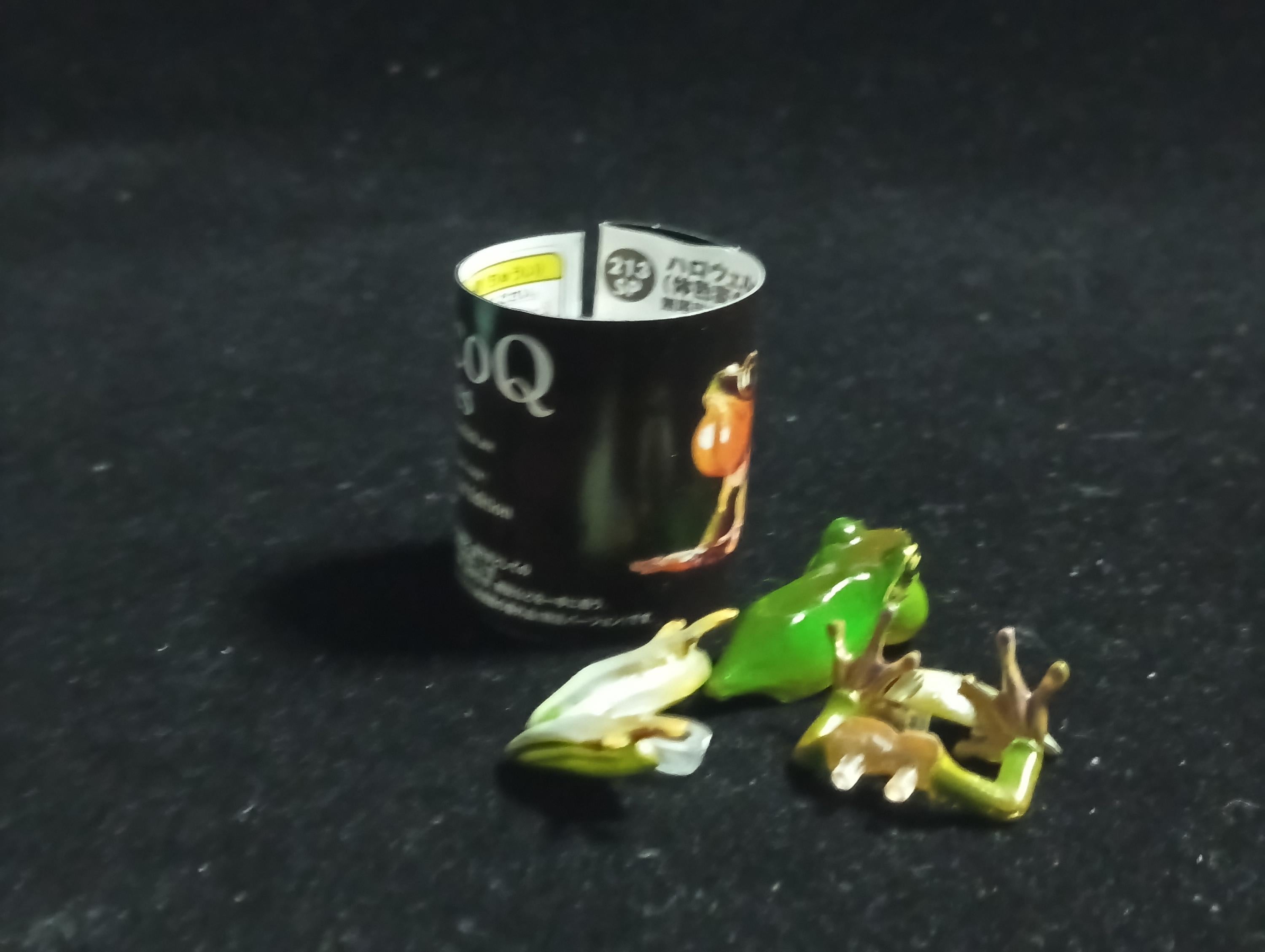 Kaiyodo Animatales Choco Q Special Edition Series Hallowell's Green Tree frog