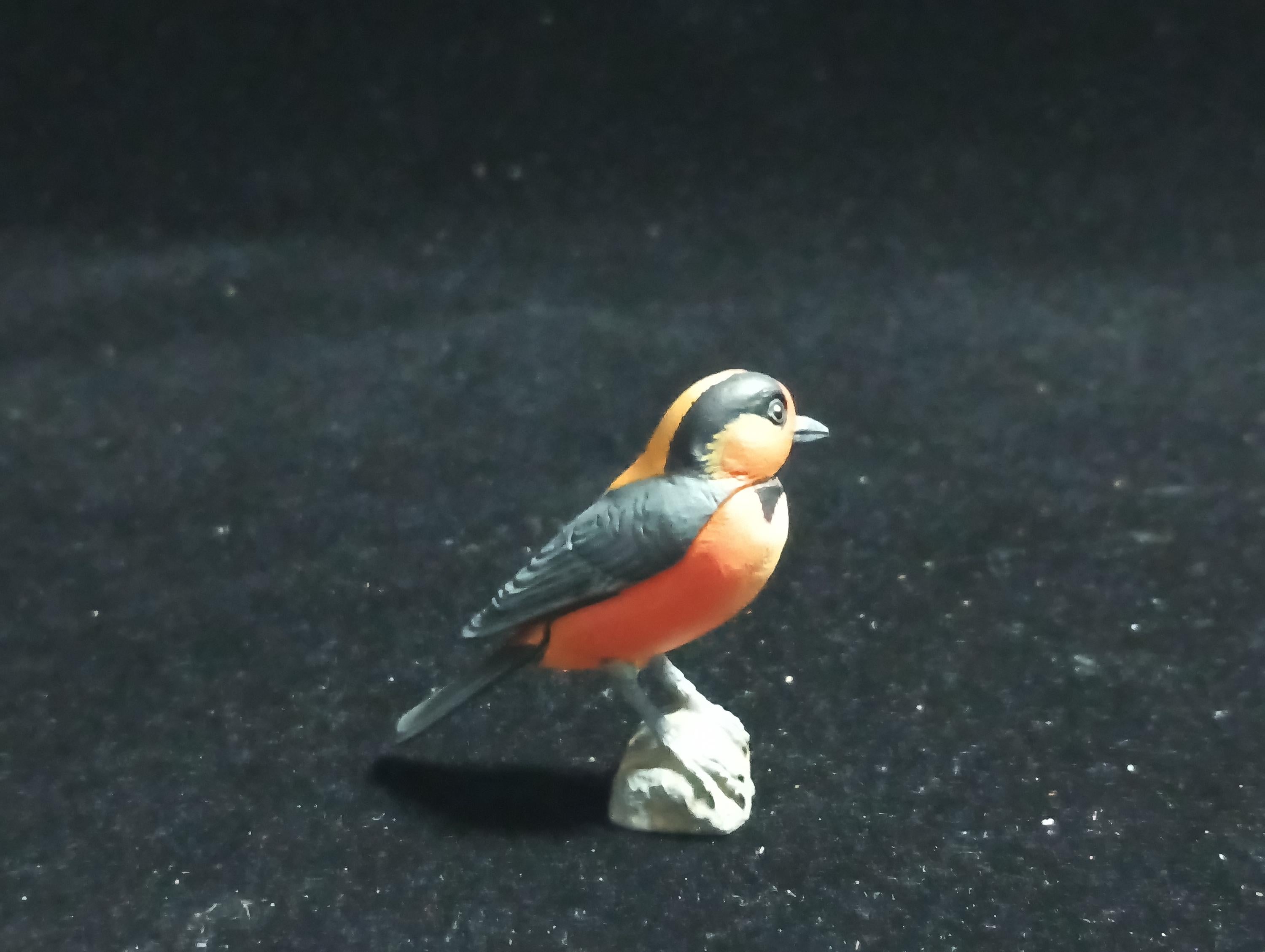Kaiyodo Animatales Choco Q Series 11 Varied Tit bird Figure B