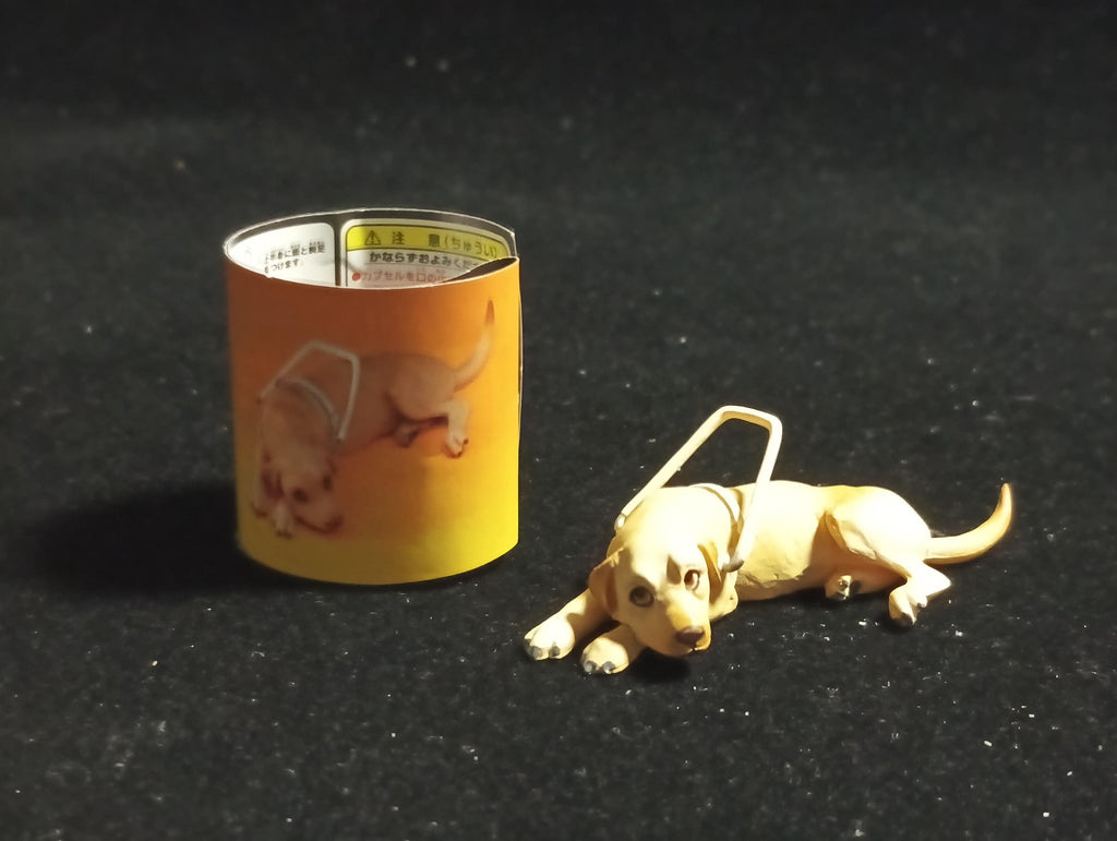 Kaiyodo Animatales Choco Q Amazing Animals Labrador Guide Dog Figure A