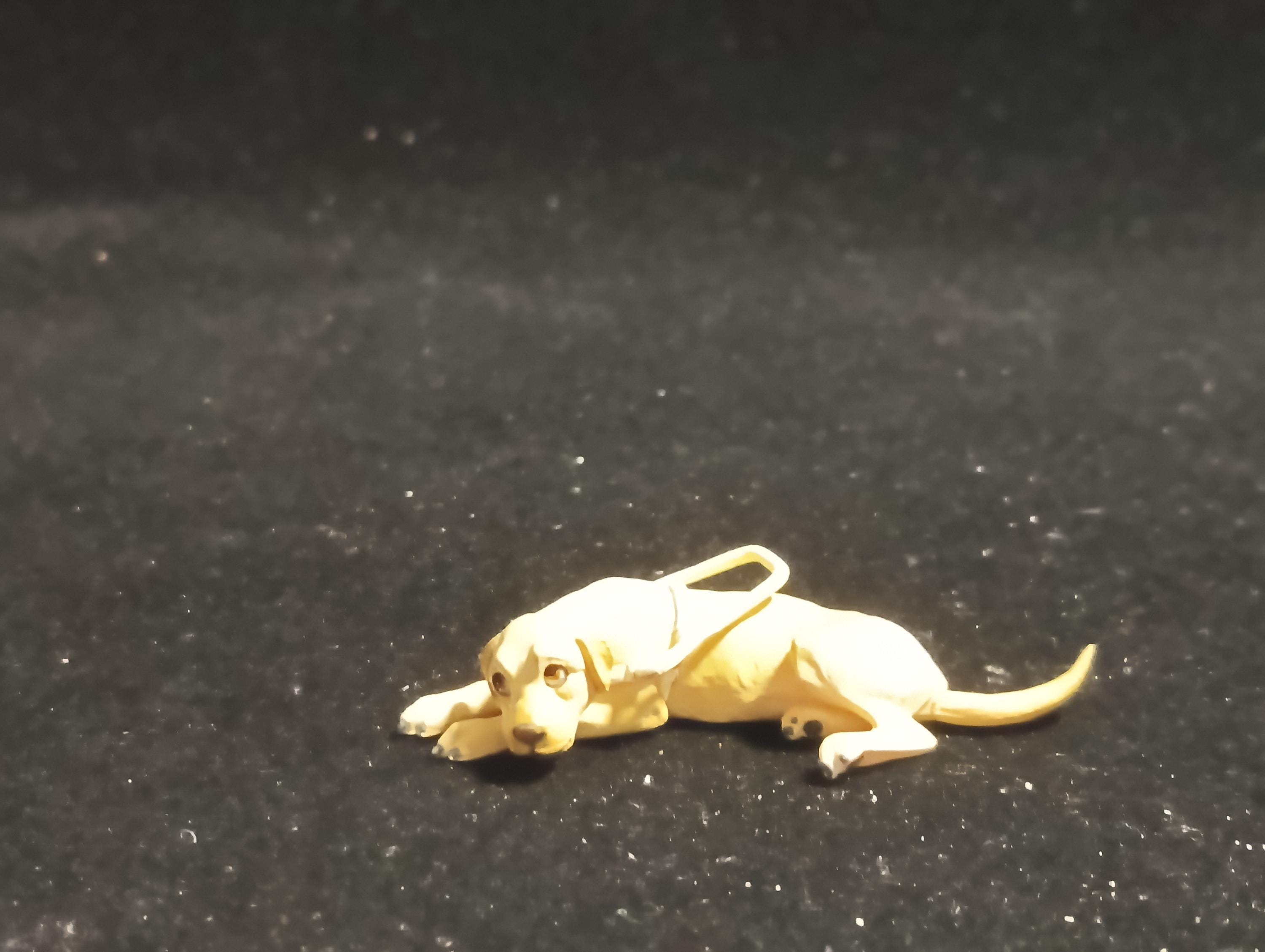 Kaiyodo Animatales Choco Q Amazing Animals Labrador Guide Dog Figure A