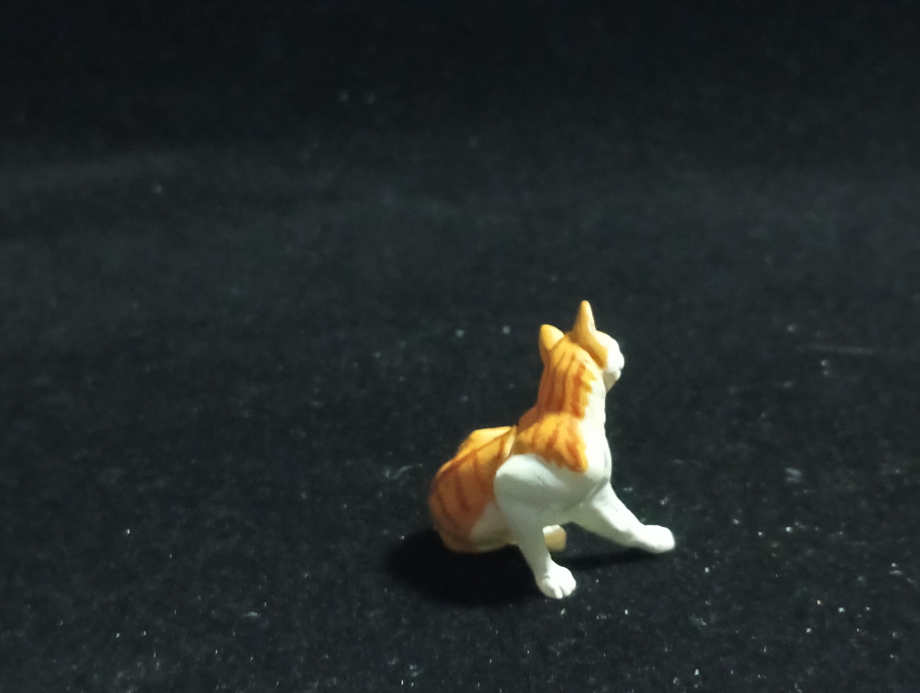 Kaiyodo Animatales Choco Q Amazing Animals Japanese Cat Calico Figure A