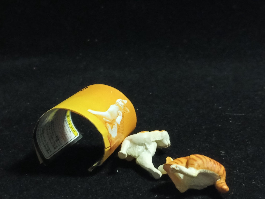 Kaiyodo Animatales Choco Q Amazing Animals Japanese Cat Calico Figure A