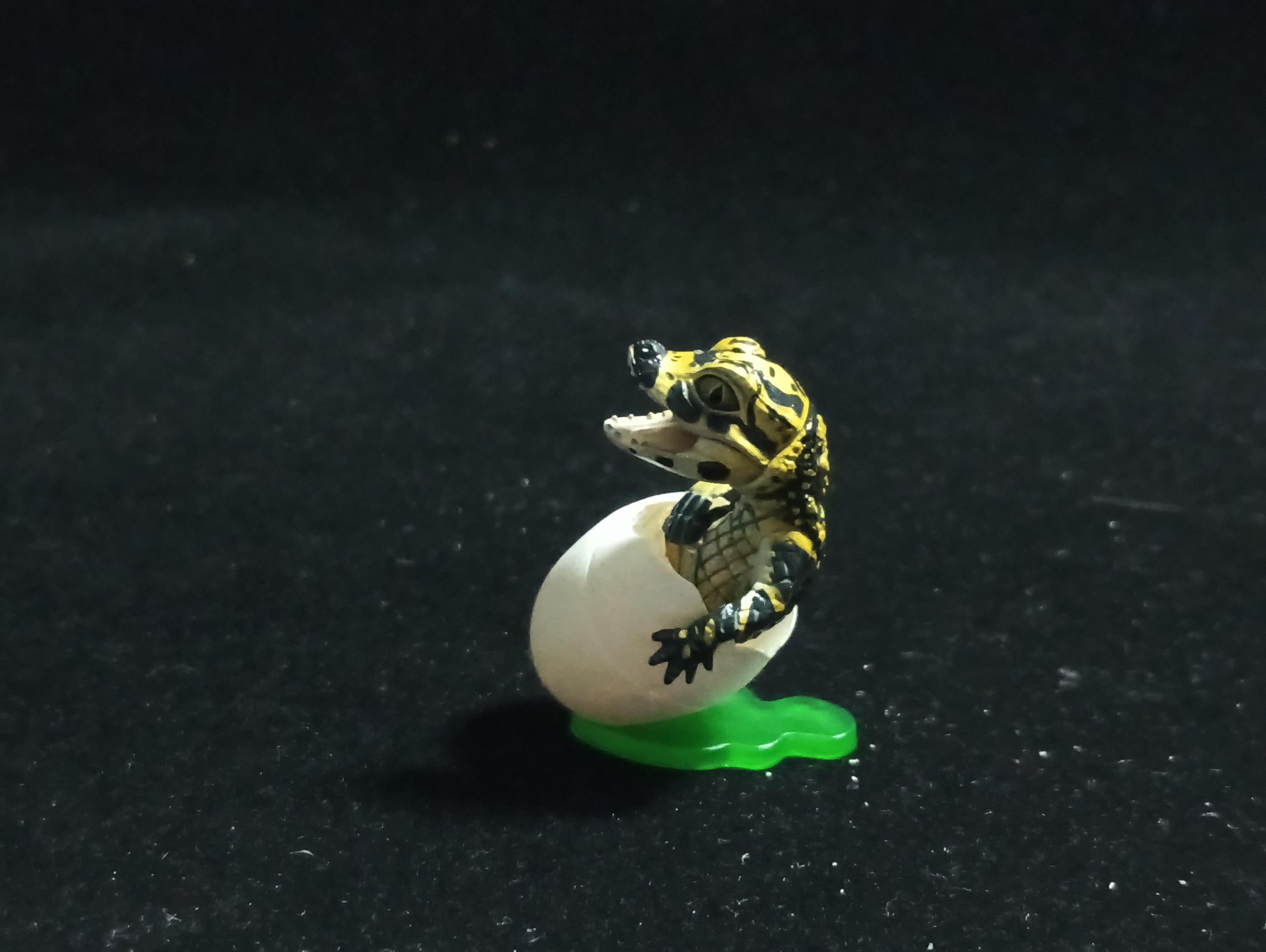 Kaiyodo Animatales Choco Q Amazing Animals  Baby Chinese Yangtze Alligator