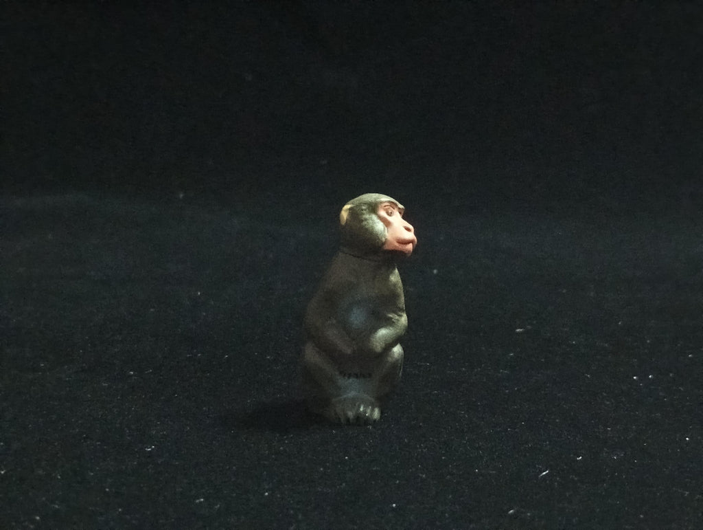 Miniature Japanese Macaques Figurine - Furuta