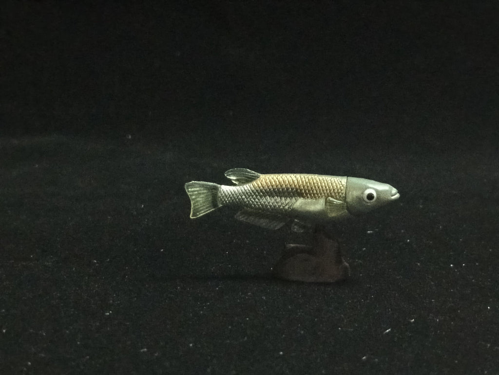 Miniature Western Honshu killifish (medaka) Figurine - Furuta