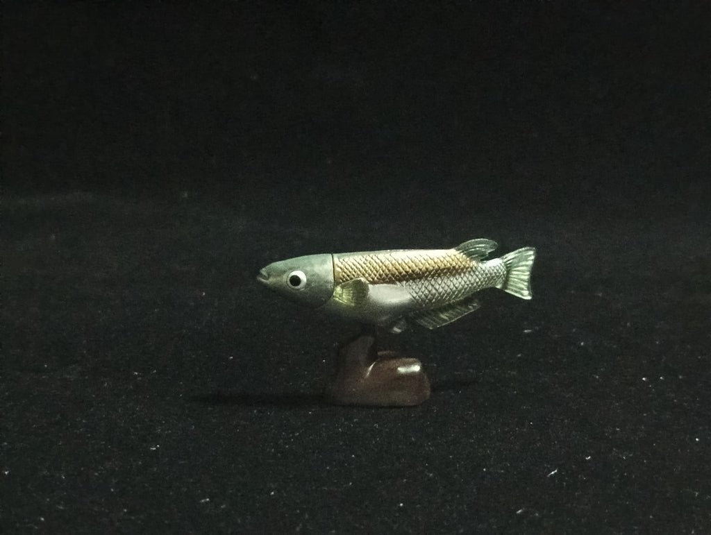 Miniature Western Honshu killifish (medaka) Figurine - Furuta