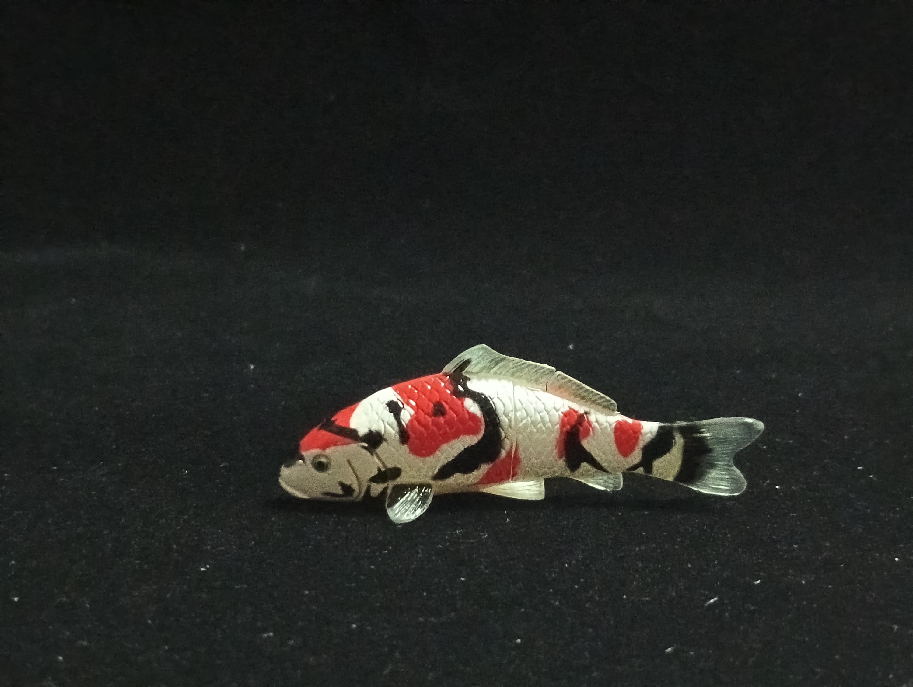 Miniature Nishikigoi (3-color) Figurine - Furuta