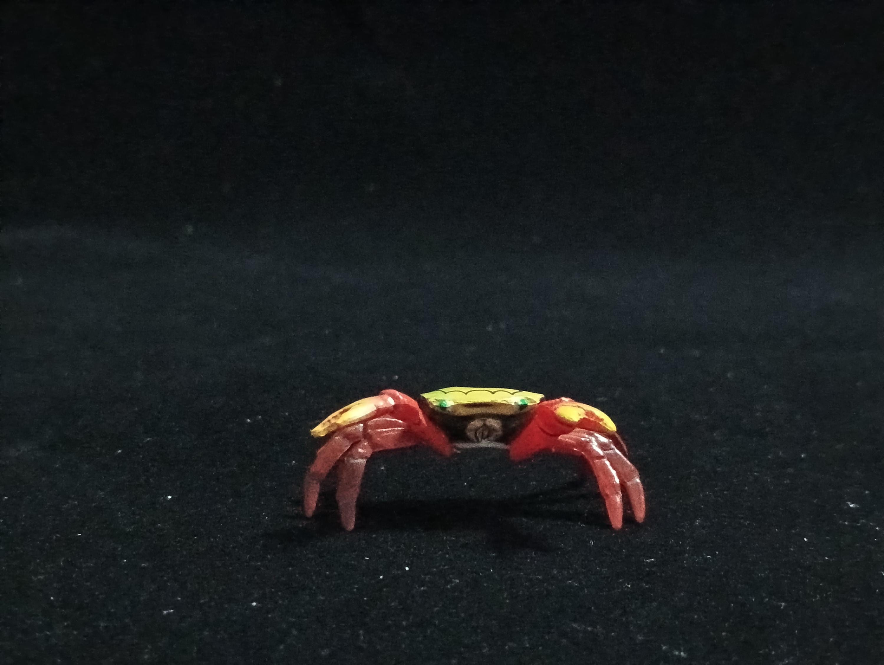 Miniature Red Crab Figurine - Furuta