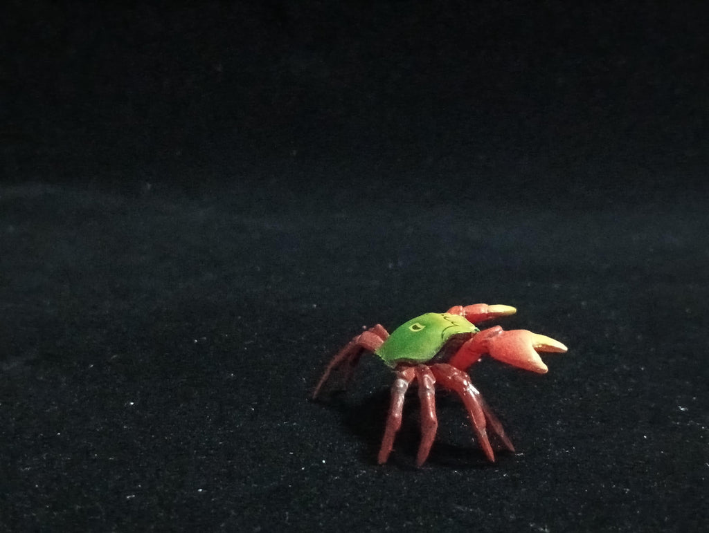 Miniature Red Crab Figurine - Furuta