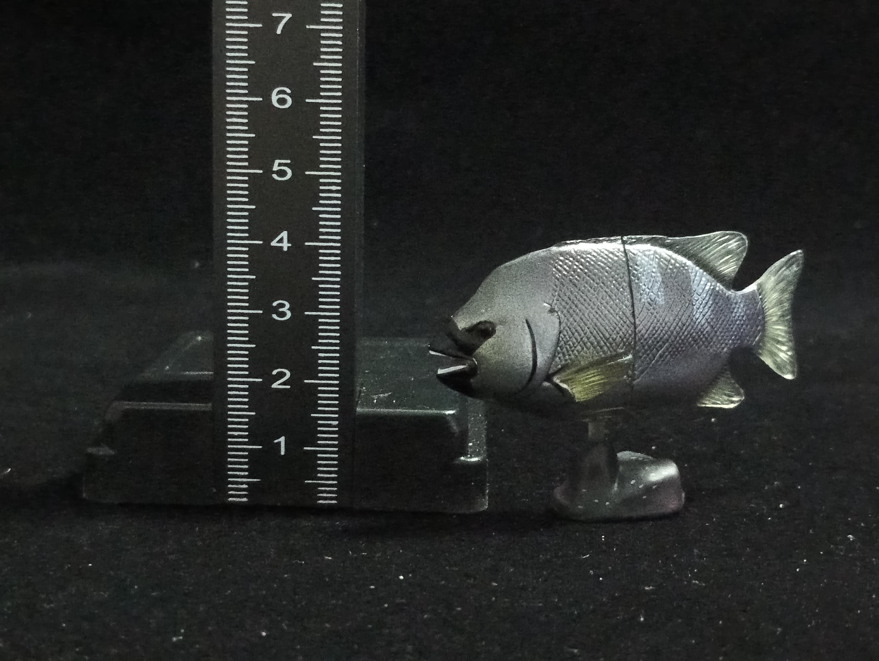 Miniature Parrot Fish  Figurine - Furuta