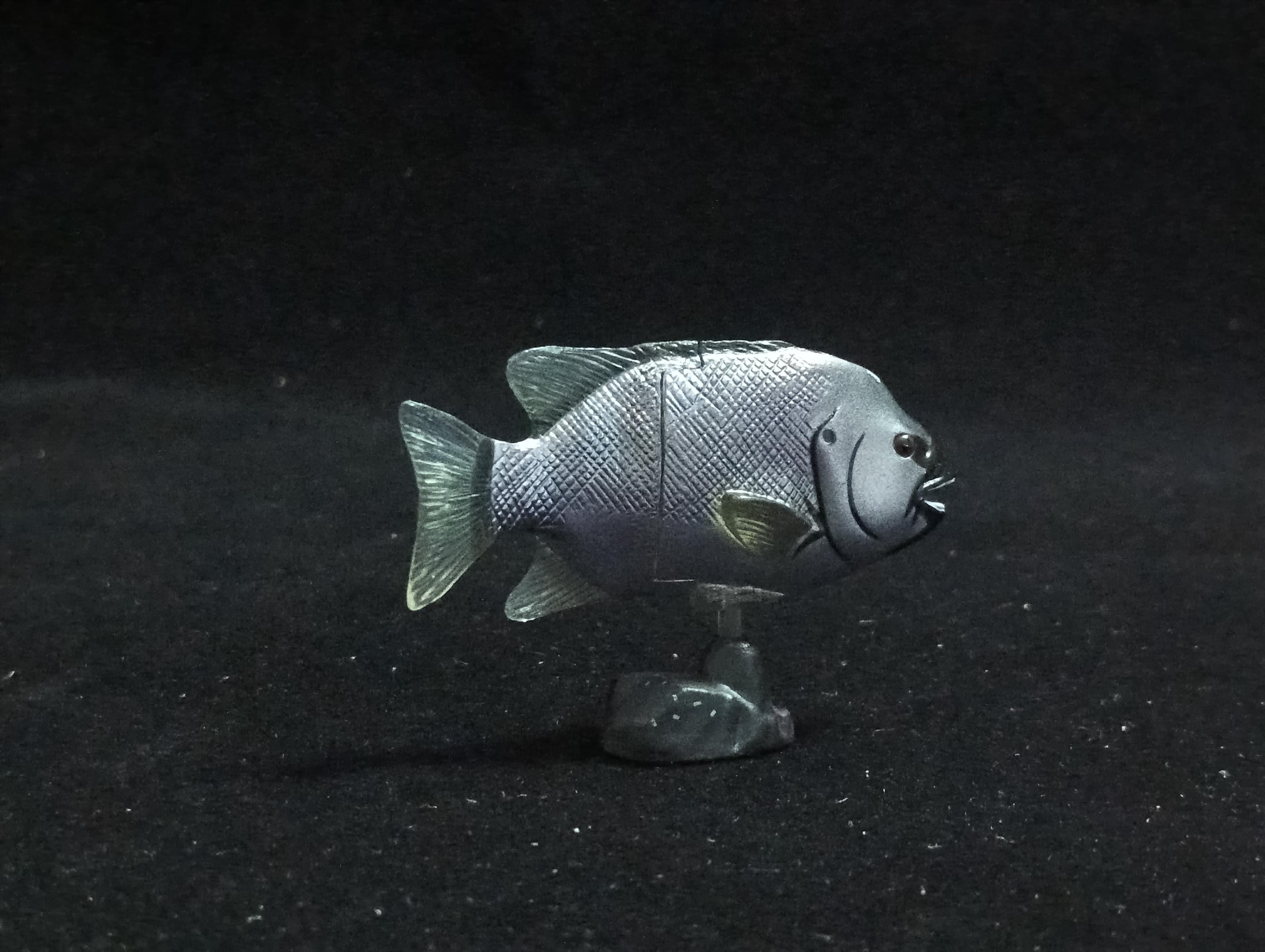 Miniature Parrot Fish  Figurine - Furuta