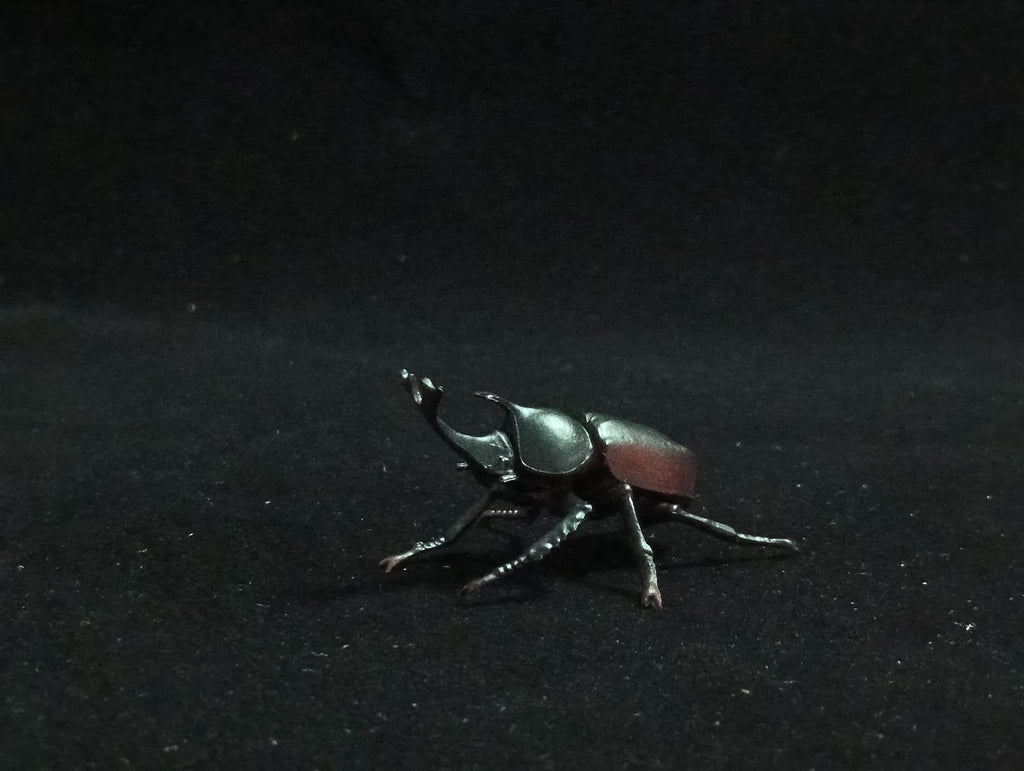 Miniature Rhinoceros Beetle Figurine - Furuta