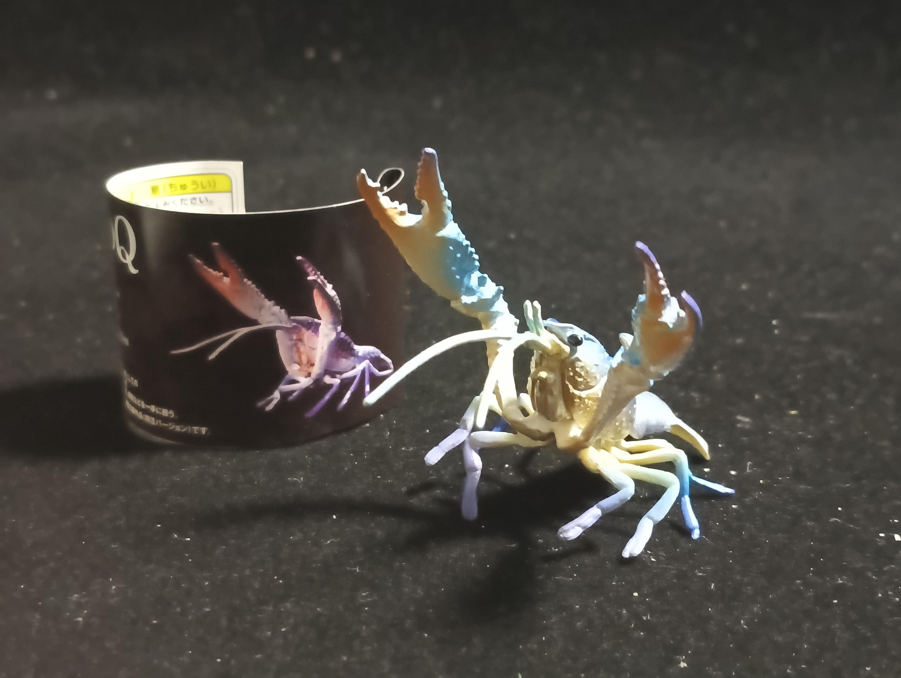 Kaiyodo Animatales Choco Q Special Edition Blue Lobster