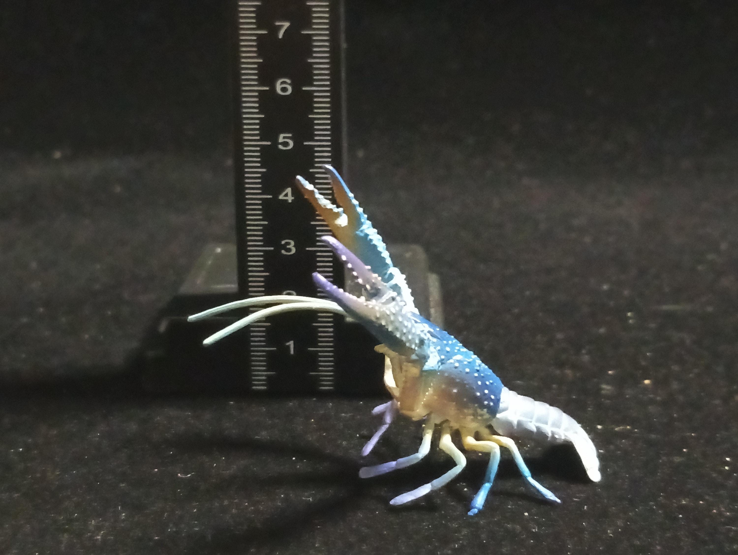 Kaiyodo Animatales Choco Q Special Edition Blue Lobster