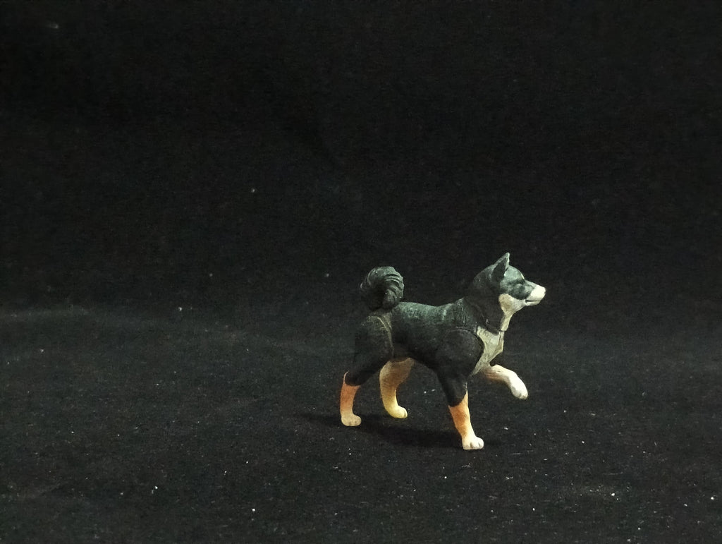 Miniature Shiba Inu Black Figurine - Furuta