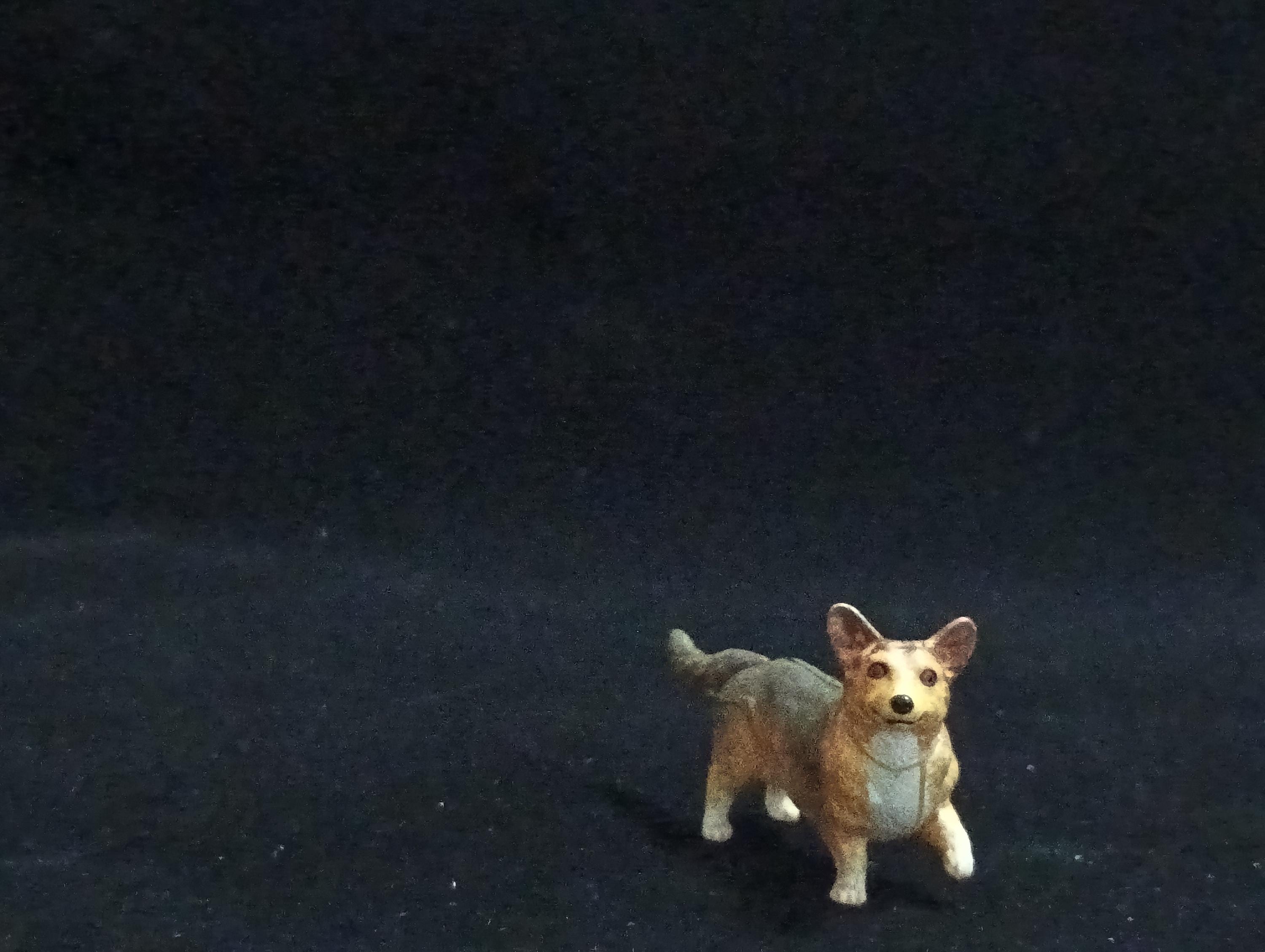Miniature Welsh Corgi Dog (Brown) Figurine - Furuta