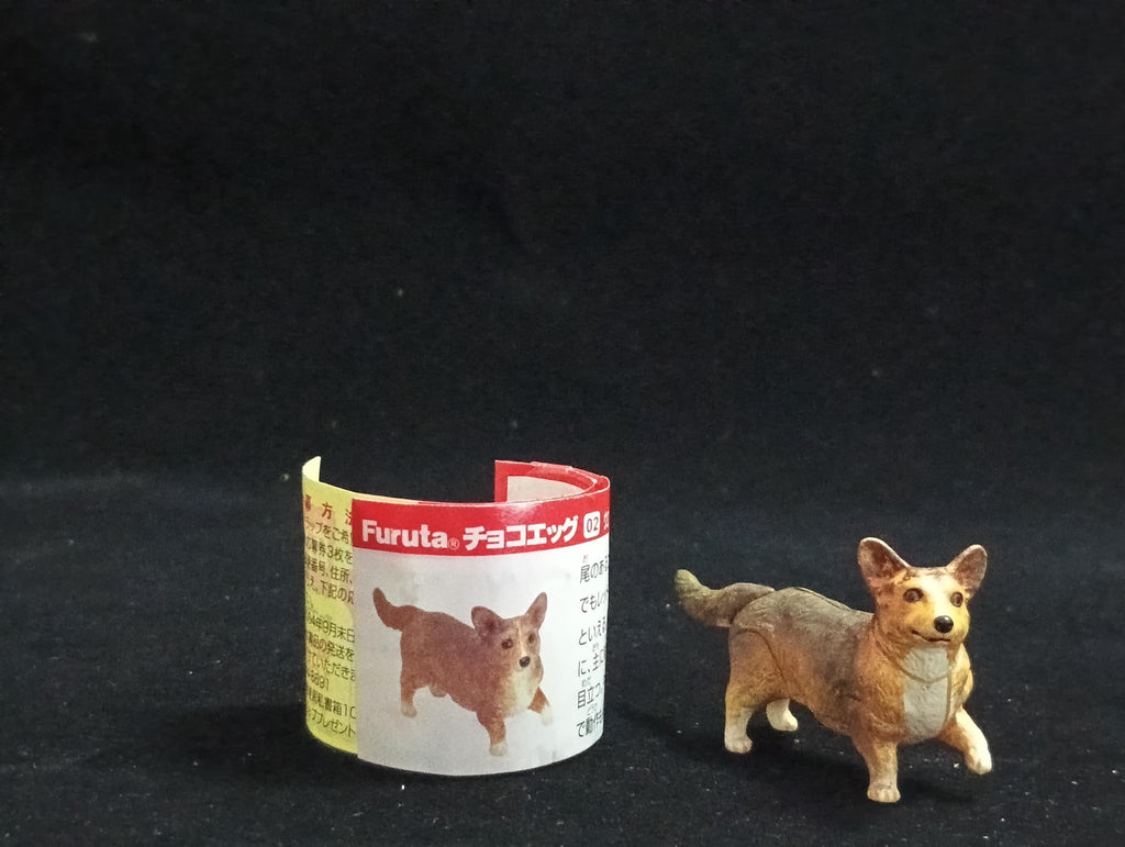 Miniature Welsh Corgi Dog (Brown) Figurine - Furuta