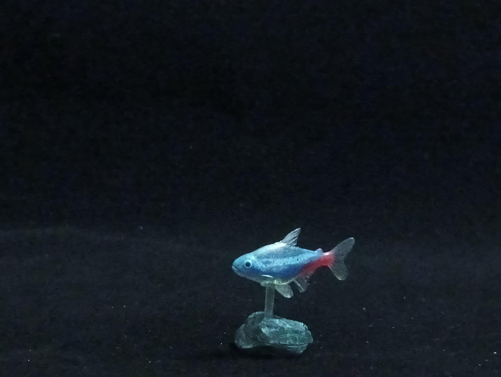 Miniature Neon Tetra Figurine - Furuta