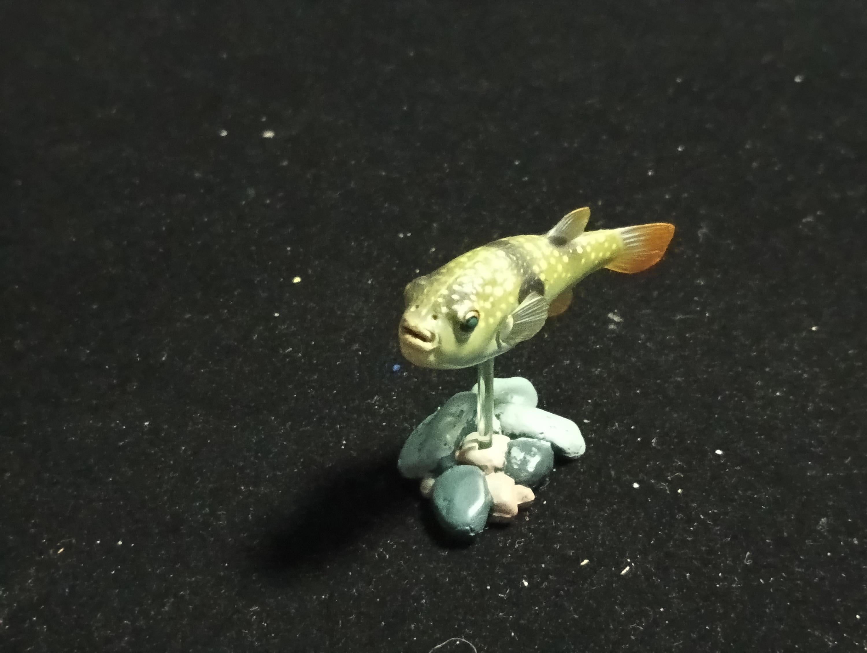 Freshwater Fish Encyclopedia 2: Kusafugu Figure, River Fish, Yujin