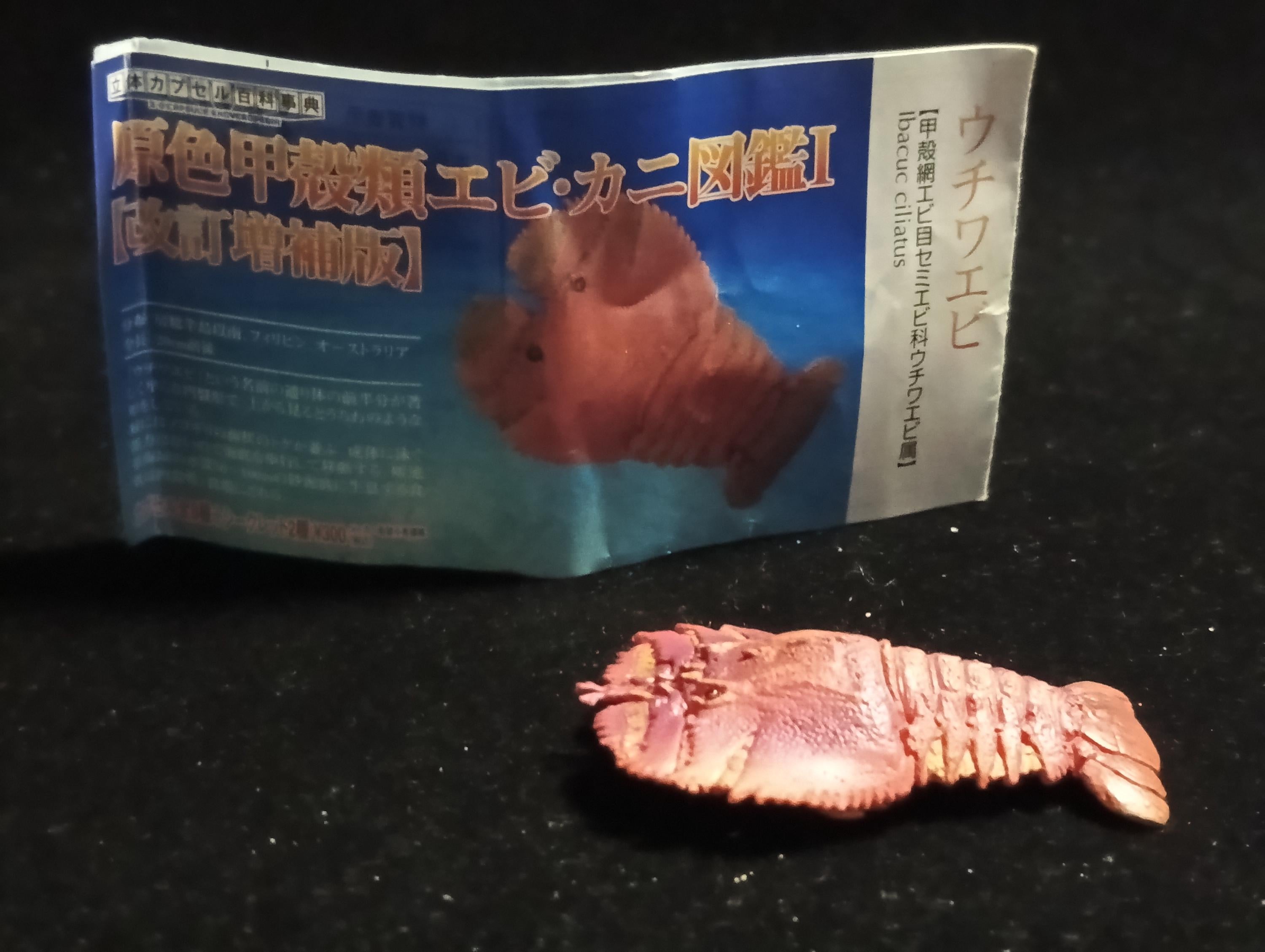 Yujin Takara Kaiyodo Retired Japan Exclusive Ingredients Uchiwa Shrimp
