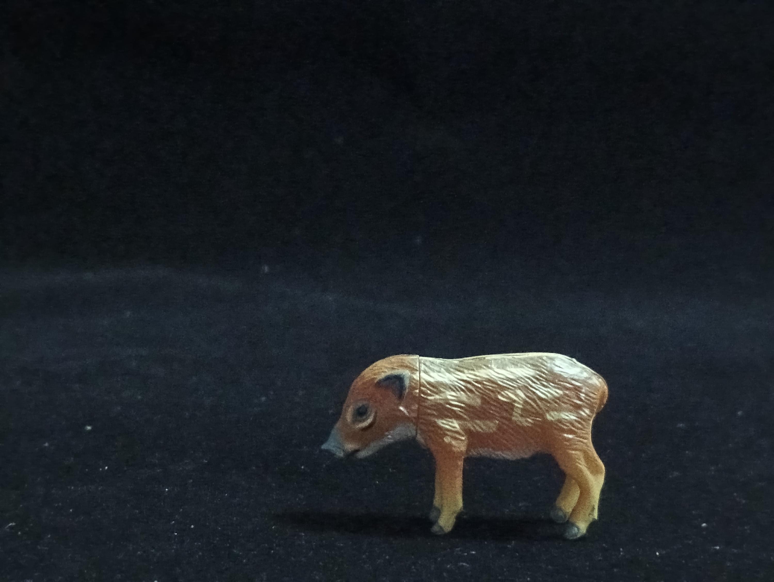 Miniature Baby wild boar Figurine - Furuta