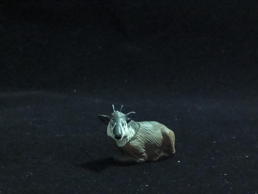 Miniature Capricornis crispus Figurine - Furuta