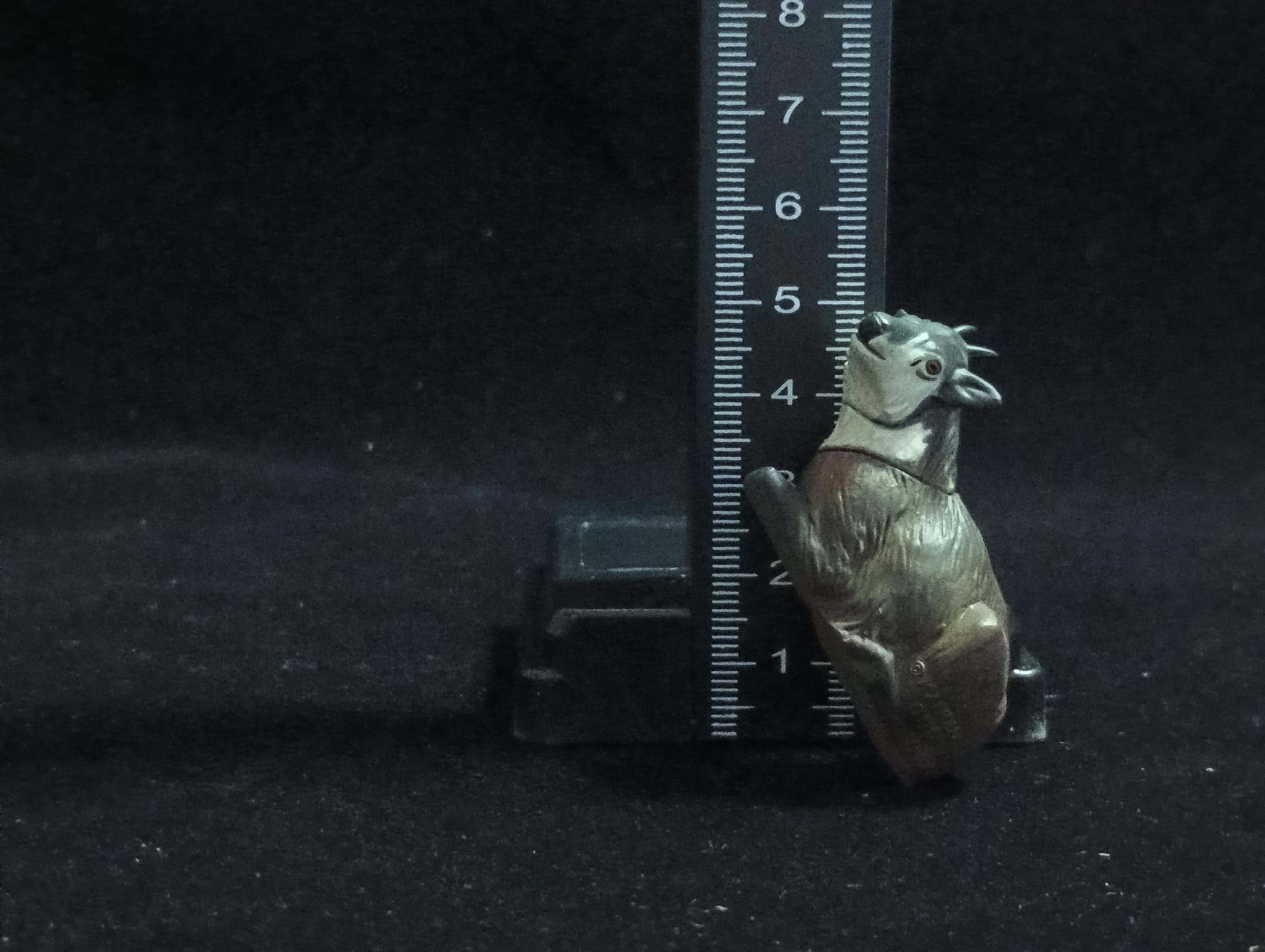 Miniature Capricornis crispus Figurine - Furuta