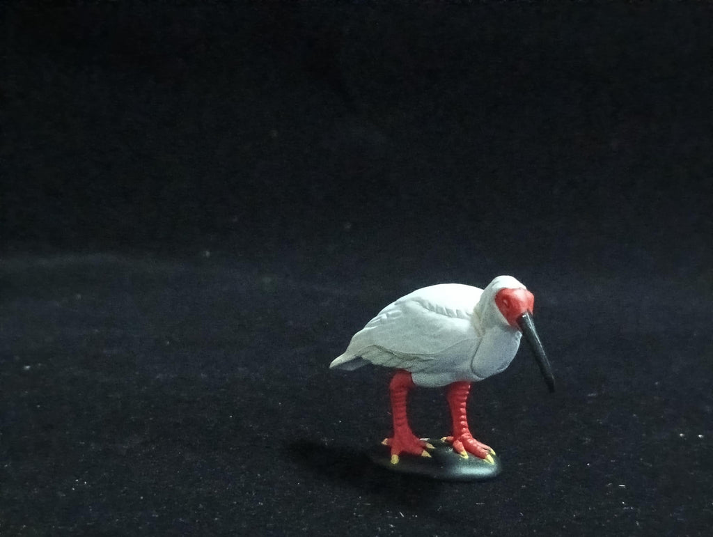 Miniature Japanese crested ibis Figurine - Furuta