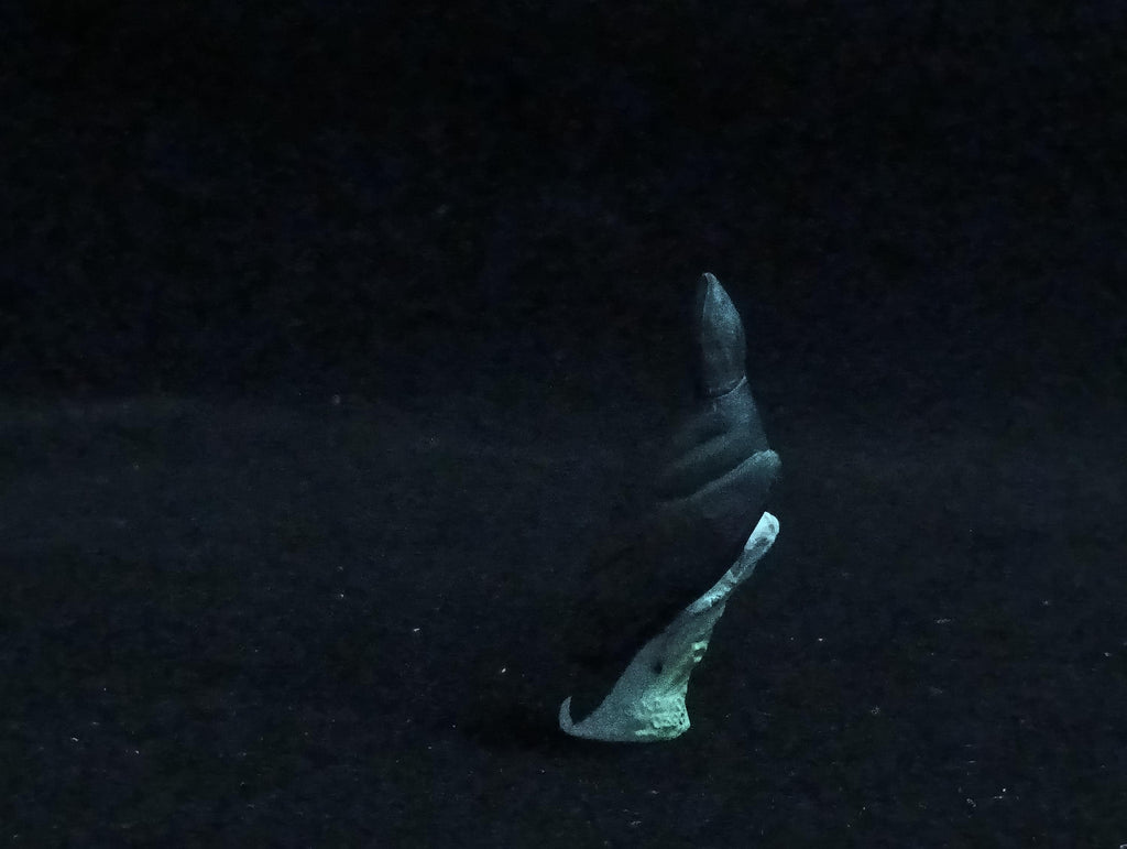 Miniature Black Woodpecker Figurine - Furuta