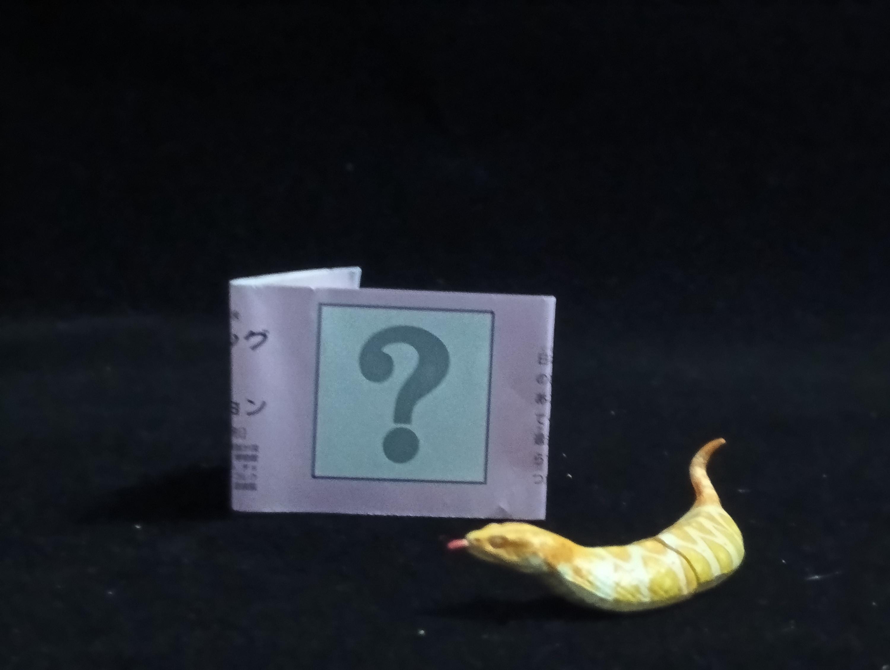 Miniature Tsuchinoko snake Figurine - Furuta Secret Item