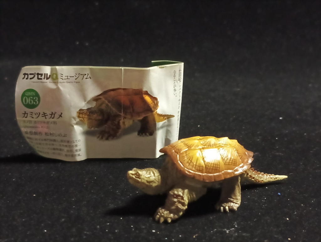 Animatales Snapping Turtle - Kaiyodo Capsule Q Museum #63