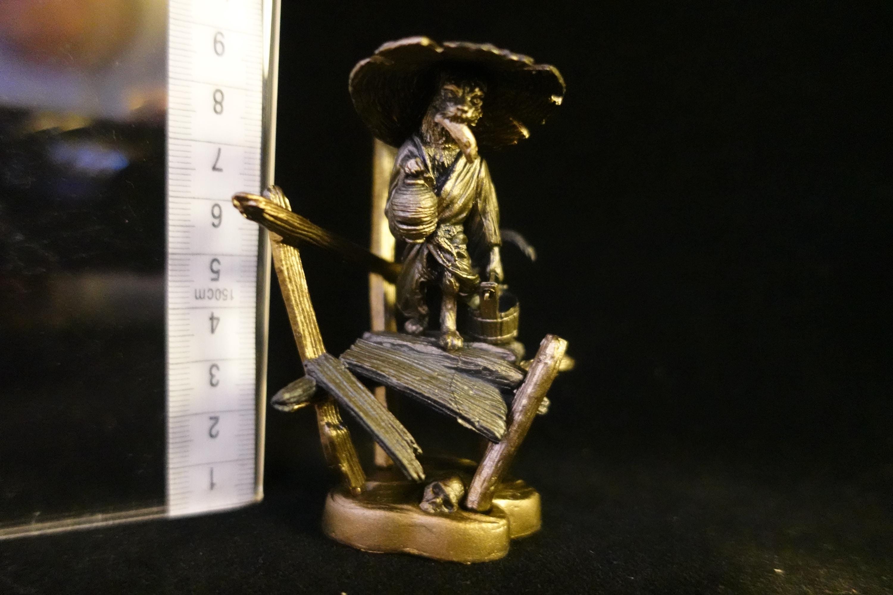 Otter (Golden Color Version) "Yapara Hyakki Yokai Collection Volume 2"  Kaiyodo