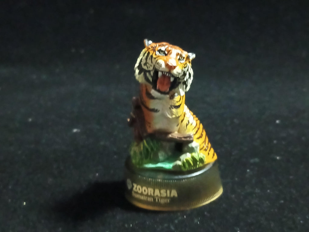 Kaiyodo Zoorasia SUMATRAN TIGER Yokohama Zoo Japan exclusive animal figure