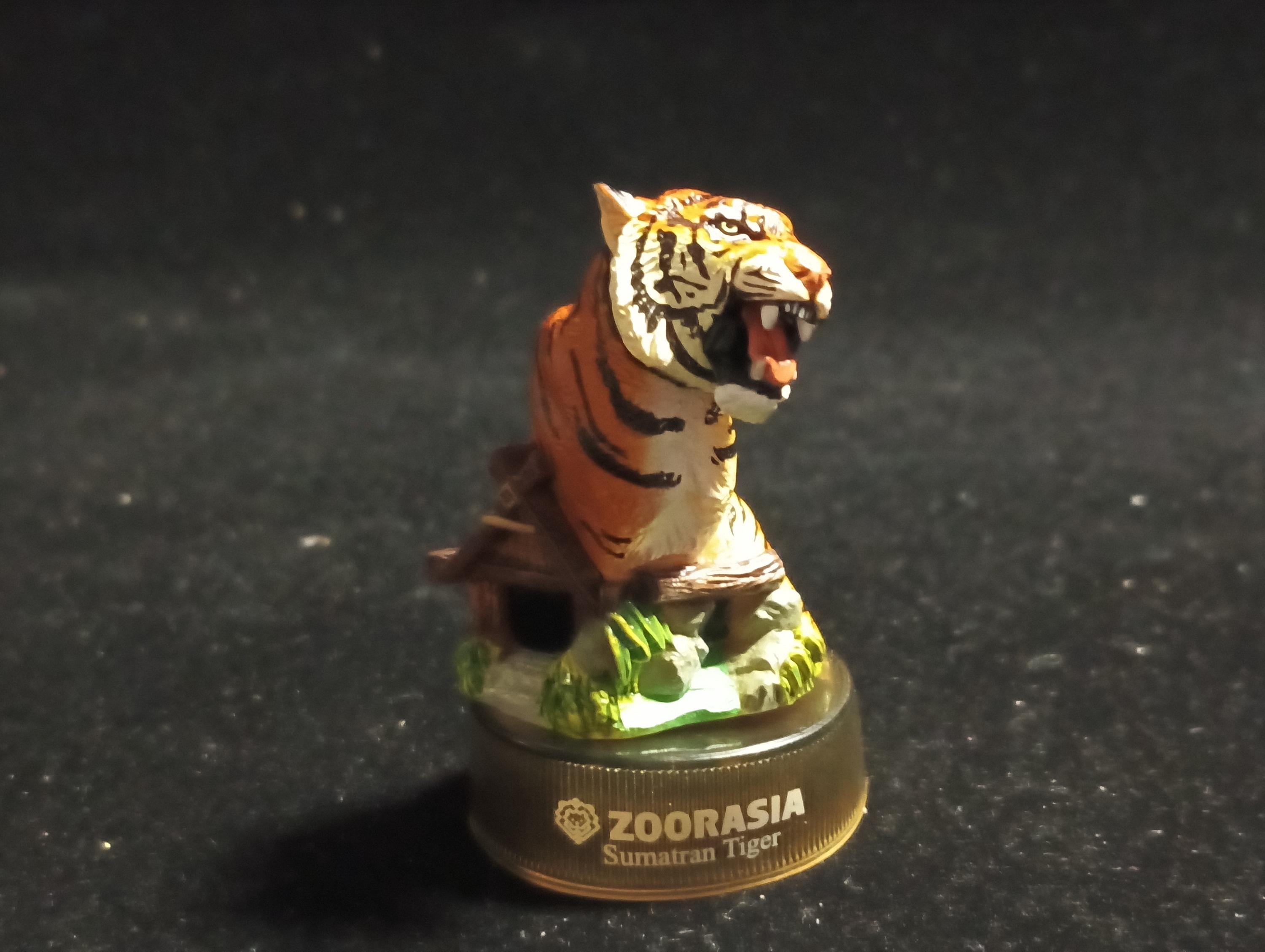 Kaiyodo Zoorasia SUMATRAN TIGER Yokohama Zoo Japan exclusive animal figure