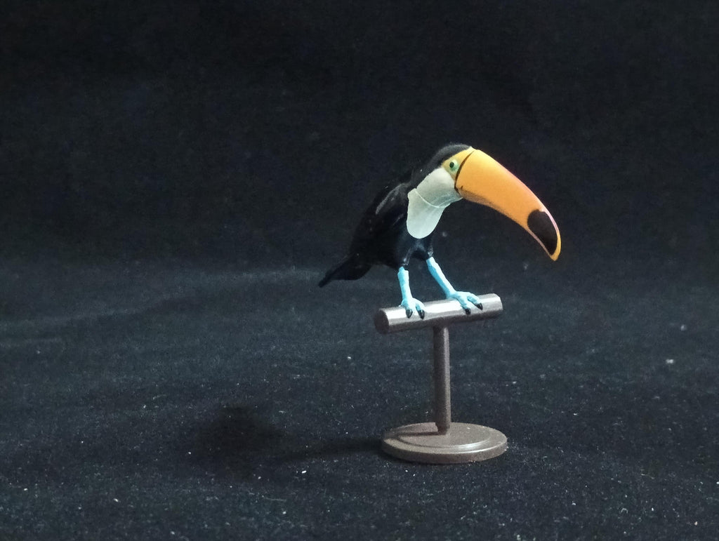Miniature Ramphastos toco Figurine - Furuta
