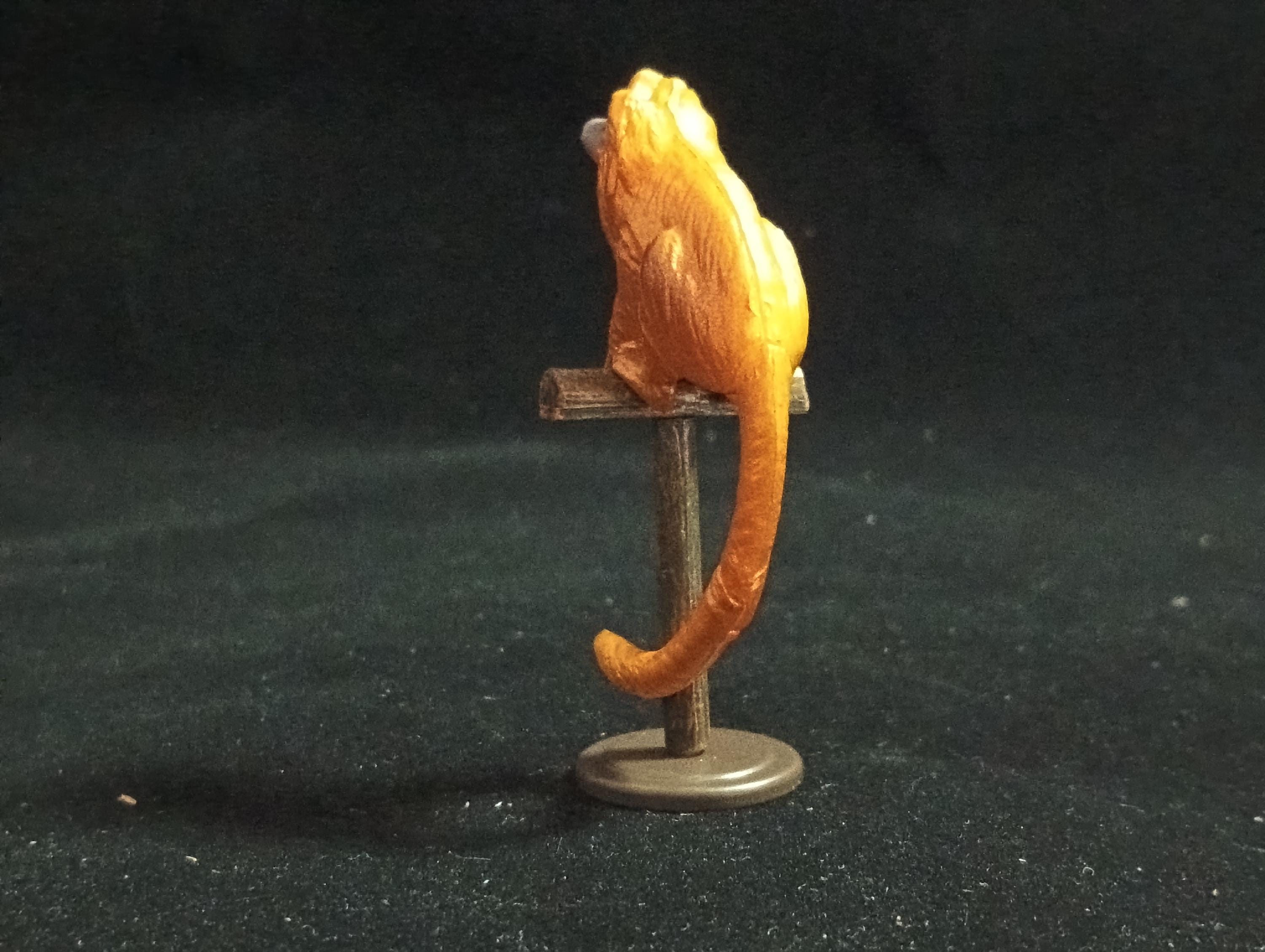 Miniature Golden Lion Tamarin Figurine - Furuta