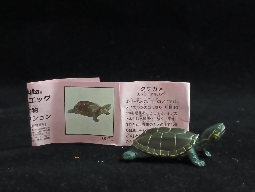 Miniature Grass turtle Figurine - Furuta