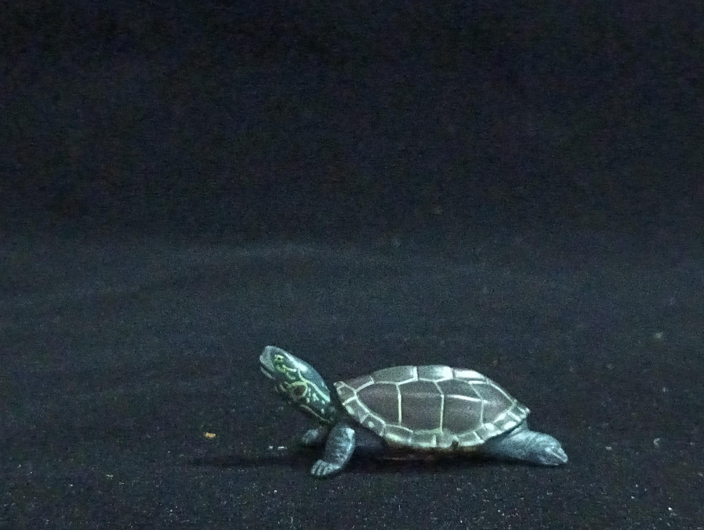 Miniature Grass turtle Figurine - Furuta