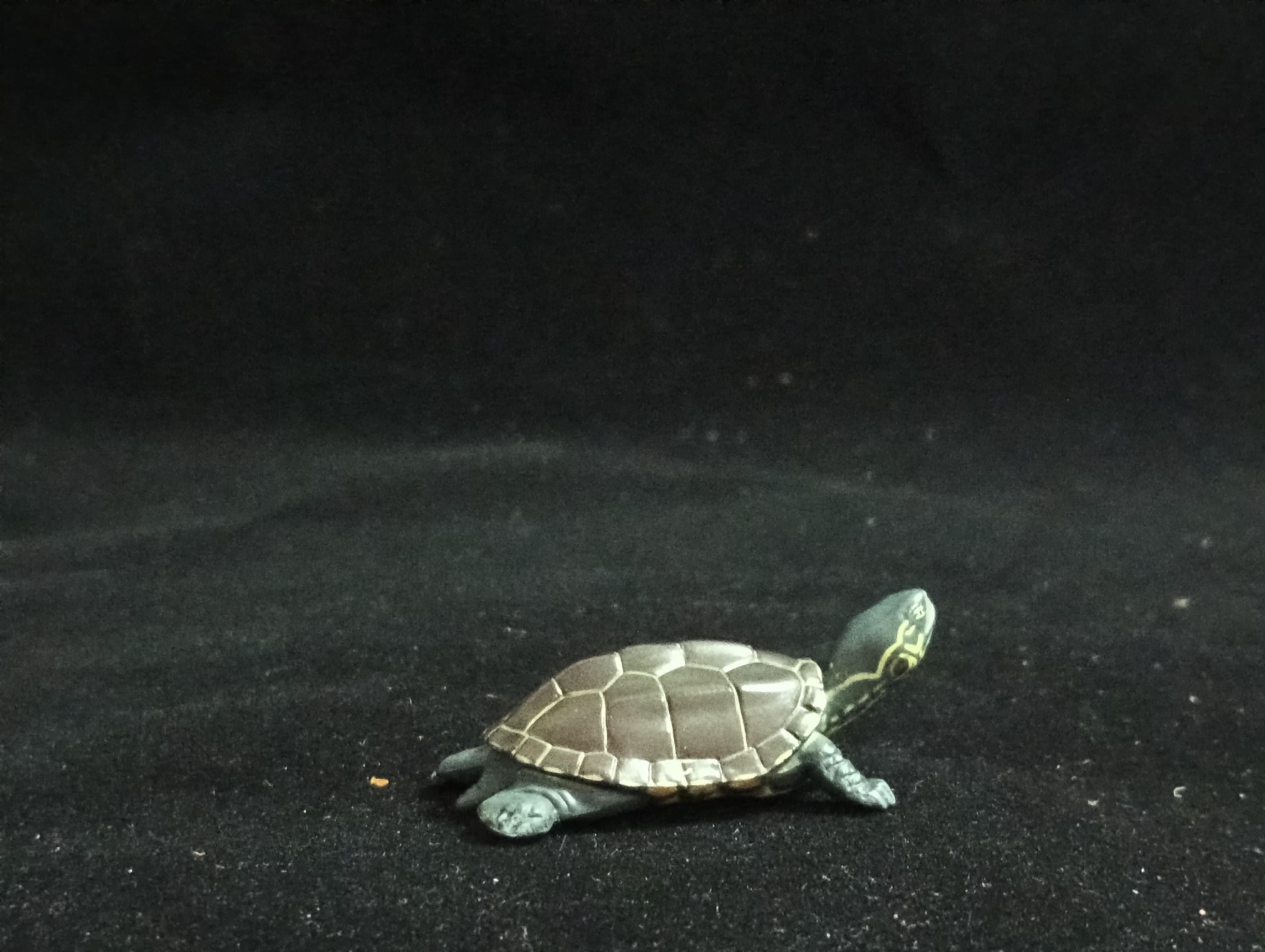 Miniature Grass turtle Figurine - Furuta
