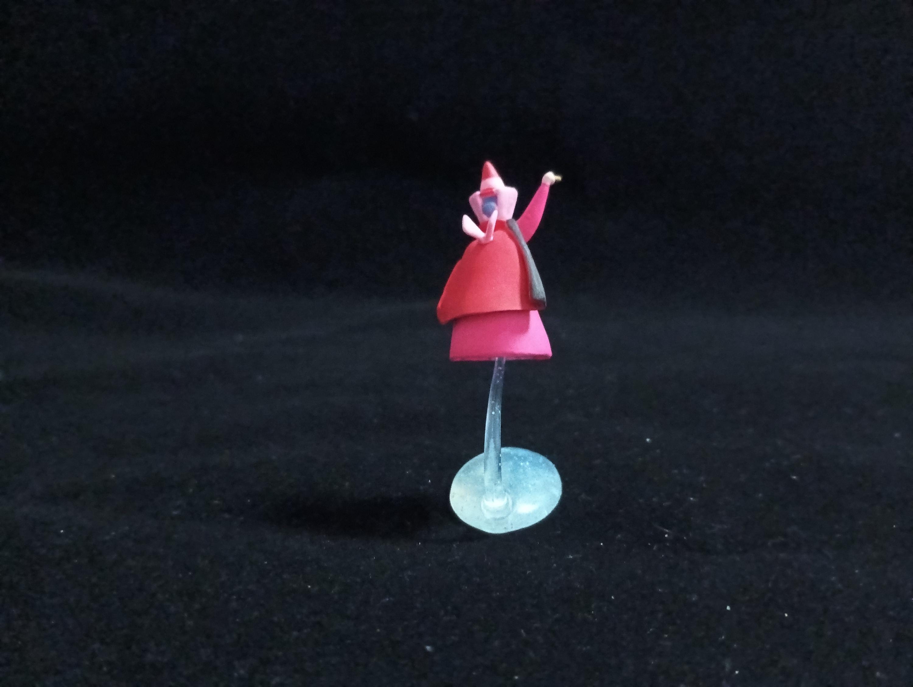 Miniature Disney Choco Party Flora Figurine - Tomy
