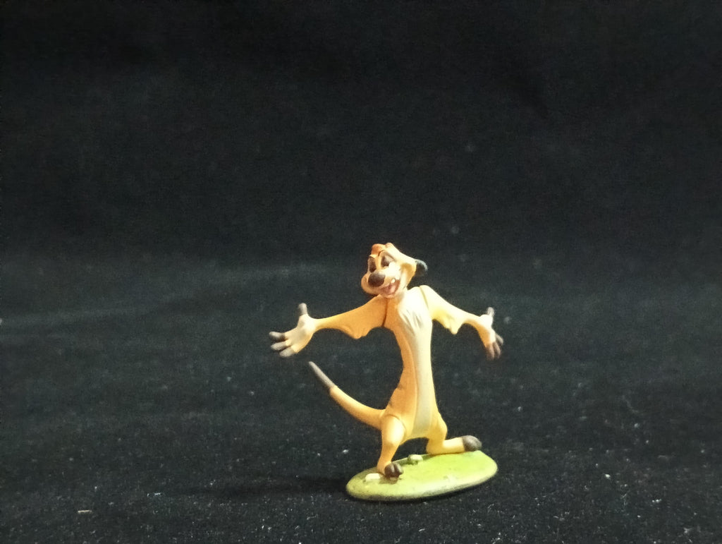 Miniature Disney Choco Party Rare Vintage Lion King Timon Figurine - Tomy