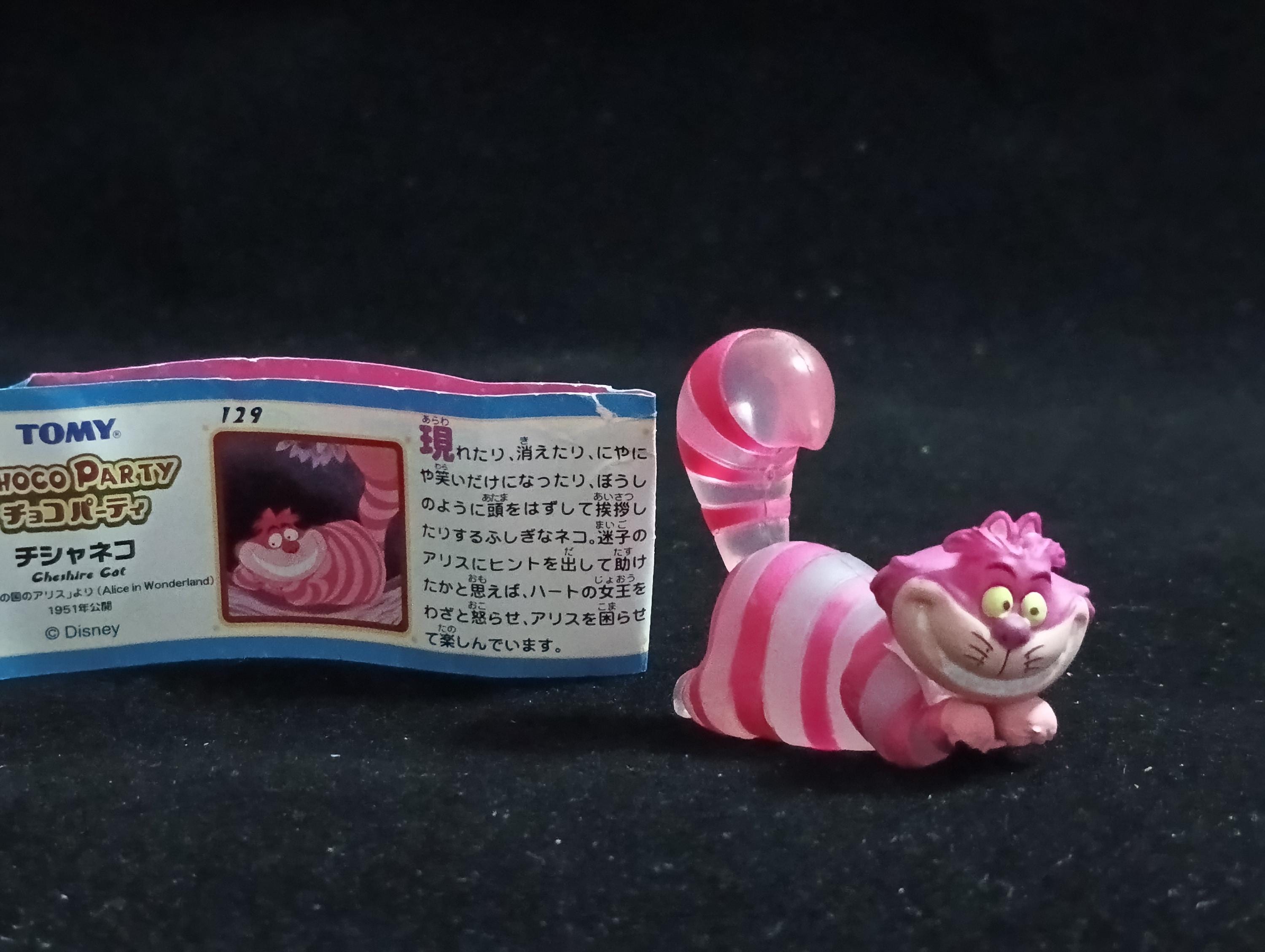 Miniature Disney Choco Party Alice in Wonderland Cheshire Cat Figurine - Tomy